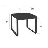 High side table on a sled base Yarravel