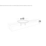 Garden table with tray Haanrade