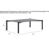 Low rectangular garden table Listowel