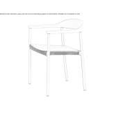 Batyline® dining chair Sarayi