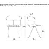 Polypropylene chair Buhovo