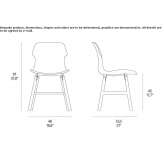 Polypropylene chair Pulle