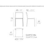 Garden chair made of polyamide Visani