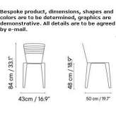 Garden chair made of galvanized steel Cobdar