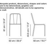 Aluminum garden chair Wassy