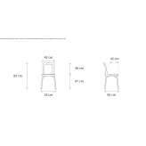 Stackable garden chair Kastoria