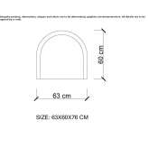 Garden chair with armrests Seliatyn