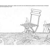 Folding garden chair Camili