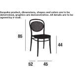 Garden chair with open backrest Sovetsk