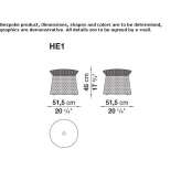 Garden stool made of polypropylene Comarna