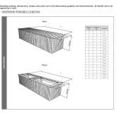 Modular garden bench made of wood and aluminum Almedina