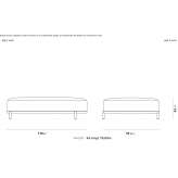 Sunbrella® garden bench Attard