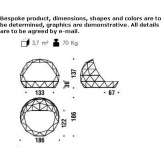 Igloo technopolymer garden bed Bobingen