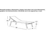 Stackable Batyline® lounger Malijai