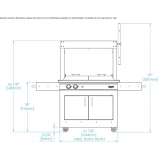 Stainless steel gas grill Milpitas