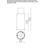 Outdoor freestanding fireplace Soubise