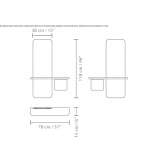 Mirror unit/hallway Vikno