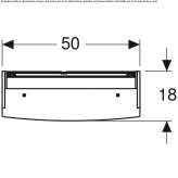 Wall mirror with integrated lighting Arazede