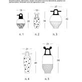 Porcelain vase Biol