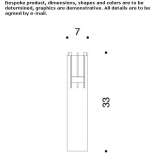 Chrome-plated candlestick Kietrz