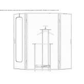Wooden veneer screen Knaphill