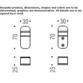 Stainless steel wall hook Theillay