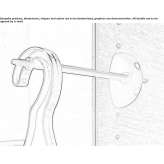 Extendable wall hook Tambillo