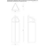 Steel waste bin/umbrella stand Kadirli