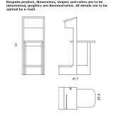 Wooden stool Thouarce