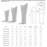 Flowerpot made of high polyethylene Saluggia