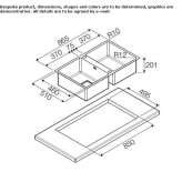 2-bowl stainless steel sink Mongua