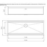 Single undermount stainless steel sink Karayaka