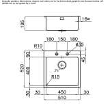 Single undermount stainless steel sink Khebda