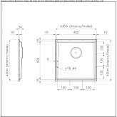 Basic stainless steel sink Toxtla