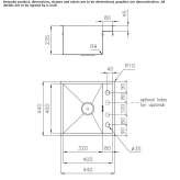 Single undermount stainless steel sink Chaltyr