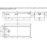 Built-in stainless steel sink Classe