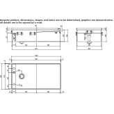 Built-in stainless steel sink Classe