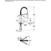 1-hole kitchen faucet with swivel spout Matayaya