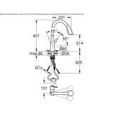 Kitchen faucet with flow limiter Buellton