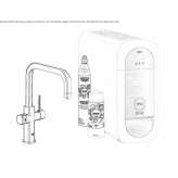 Kitchen faucet/water dispenser Itaguacu