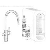 Kitchen faucet/water dispenser Itaguacu