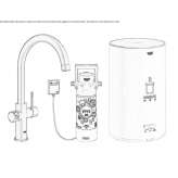 Kitchen faucet/drinking water dispenser Lamonzie