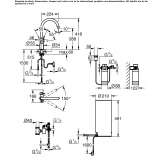 Kitchen faucet/drinking water dispenser Lamonzie