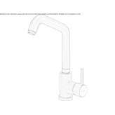 Stainless steel kitchen faucet with swivel spout Ermlitz