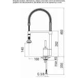 1-hole kitchen faucet Desarmes