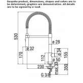 1-hole kitchen faucet Lelese