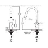 Countertop kitchen faucet with pull-out spout Mercadal