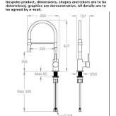 Single-lever kitchen faucet with swivel spout Curatele