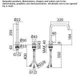 2-hole kitchen faucet Kadnikov