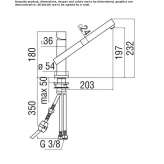 Kitchen faucet with pull-out spout Aguilita